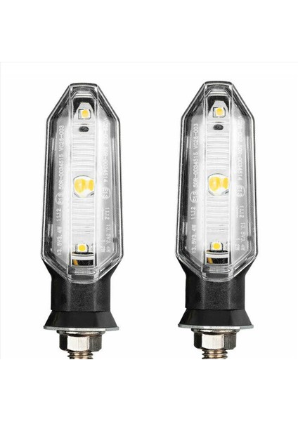 6 Adet Evrensel LED Dönüş Sinyal Lambası Arka Lambalar Lambası 12V IP67 Su Geçirmez Amber Flaşör Gösterge Sinyal Lambası (Yurt Dışından) fırsatları