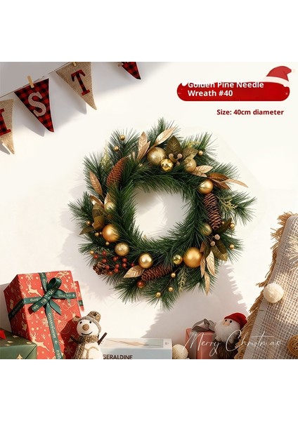 Yılbaşı Süsleri Çelenkler Rattan Kapı Askıları Sahne Askıları Kolyeler (Yurt Dışından)