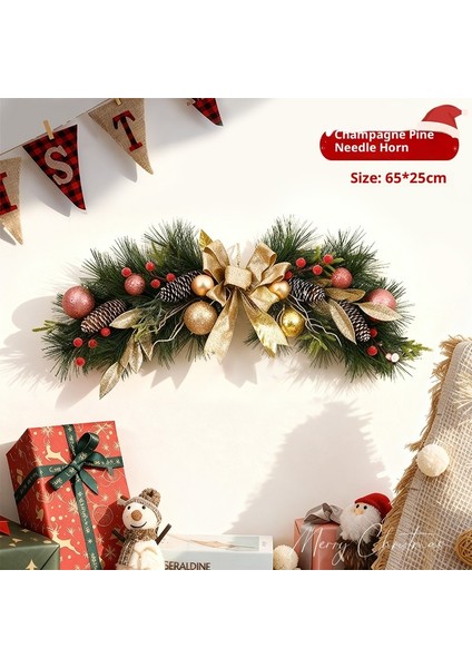 Yılbaşı Süsleri Çelenkler Rattan Kapı Askıları Sahne Askıları Kolyeler (Yurt Dışından)