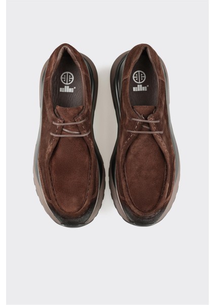 Kahve Deri Erkek Günlük Ayakkabı fırsatları