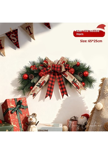 Yılbaşı Süsleri Çelenkler Rattan Kapı Askıları Sahne Askıları Kolyeler (Yurt Dışından)