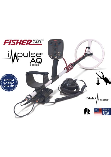 Impulse Aq Su Altı ve Kara Define Dedektörü