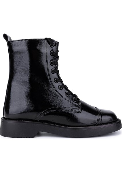Kadın Siyah Rugan Casual Bot 1145 1988 Bn Bot SK25-26 Sıyah Rgn