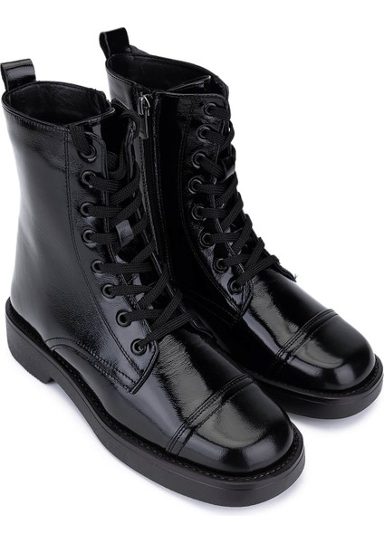Kadın Siyah Rugan Casual Bot 1145 1988 Bn Bot SK25-26 Sıyah Rgn fiyatları