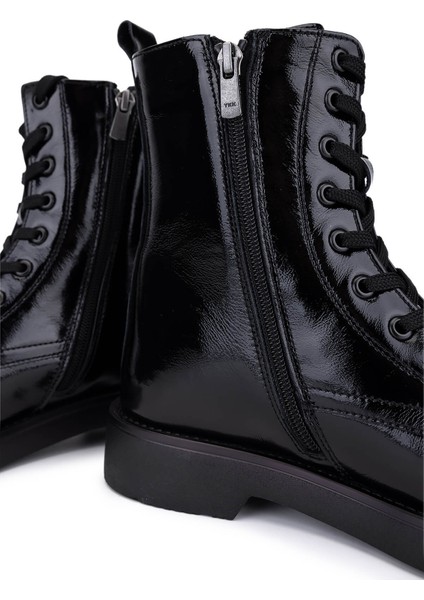 Kadın Siyah Rugan Casual Bot 1145 1988 Bn Bot SK25-26 Sıyah Rgn indirimleri