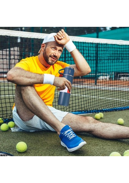 Termos Seti 3 Bardaklı 500ML Paslanmaz Çelik Kahve Termosu Sıcak Su Termosu Hediye Çantalı