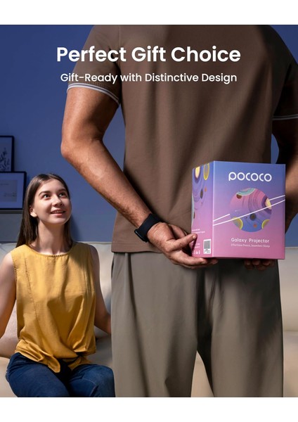 Galaxy Star Projector – Ev Planetaryum • Uyku Desteği, Rahatlama & Dekorasyon Için 4K Gökyüzü Projektörü indirimleri