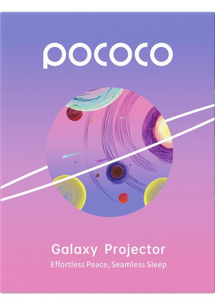 Galaxy Star Projector – Ev Planetaryum • Uyku Desteği, Rahatlama & Dekorasyon Için 4K Gökyüzü Projektörü