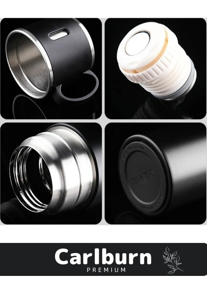 Özel Üretim Paslanmaz Çelik 3 Bardaklı Soğuk Sıcak Termos Vakumlu Termos Set Çanta Hediyeli 550 ml > fiyatları