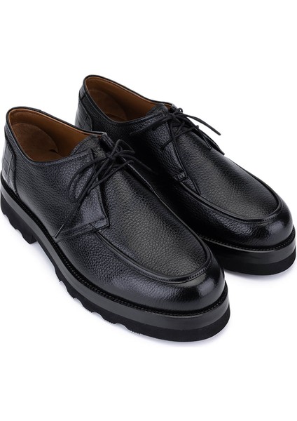 Erkek Hakiki Deri Siyah Casual Ayakkabı 537 67616 Erk Ayk SK25-26 Sıyah Gyk/krk fiyatları