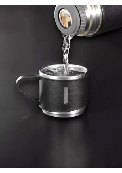 3 Bardaklı Termos Seti Içecek 24 Saat Kutusuz 0 -1 L Çelik Çok Renkli Tr fiyatları