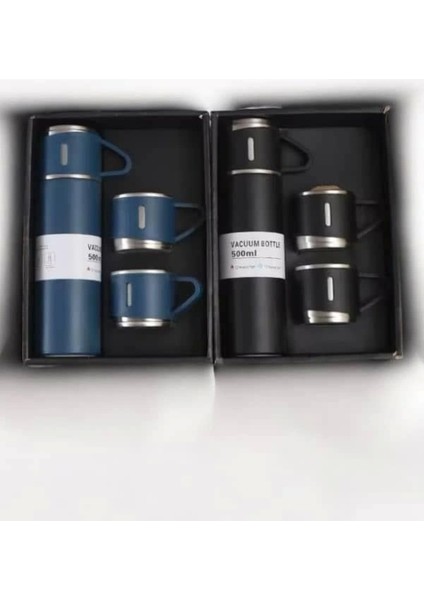 3 Bardaklı Termos Seti Içecek 24 Saat Kutusuz 0 -1 L Çelik Çok Renkli Tr modelleri