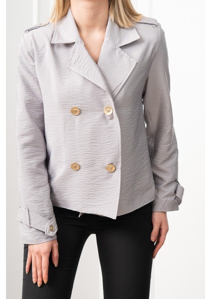 Lunaria Soft-Line Krinkıl Jacket – 8620