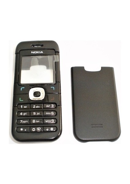 Nokia 6030 Telefon Kapağı (Siyah)