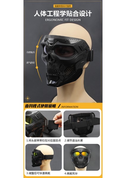 Motokros Ön Camı Spor Sürme Harley Ön Cam Maskesi Motosiklet Sürme Gözlüğü Taktik Kask (Yurt Dışından) indirimleri