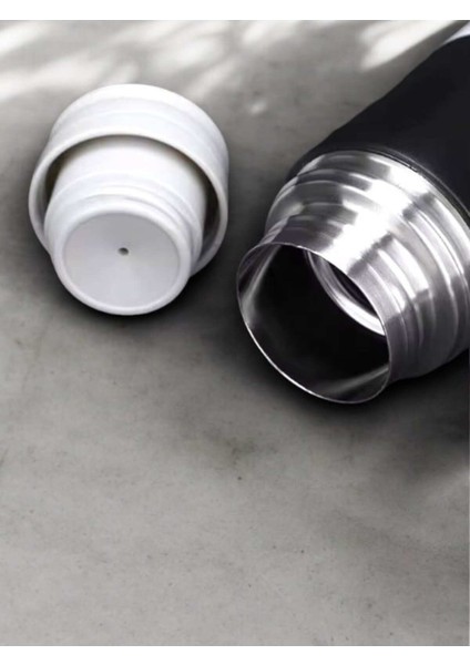 Premium 3 Bardaklı Termos 500ML Paslanmaz Çelik Kahve Termosu Sıcak Tutan Termos Çantalı fırsatları