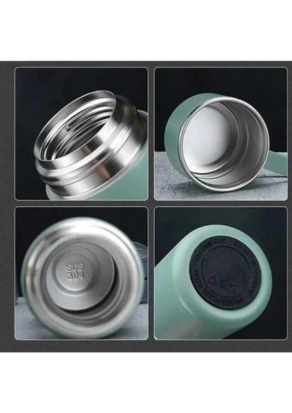 3 Bardaklı 500ML Termos Seti A+ Kalite Paslanmaz Çelik Kahve Çay Termosu Hediye Çantalı modelleri