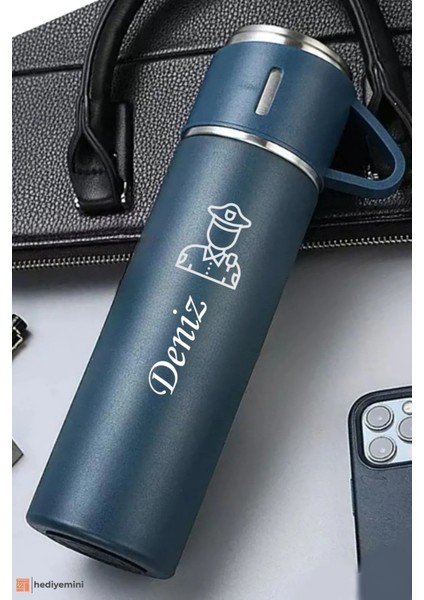 Çantali 500ML 3 Parça Bardakli Çelik Termos S (4767) 5 Tb Çelik Kırmızı fiyatları