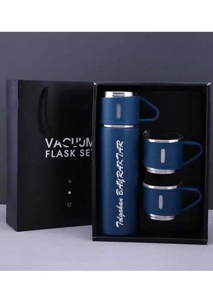 Çantali 500ML 3 Parça Bardakli Çelik Termos S (4767) 5 Tb Çelik Kırmızı modelleri