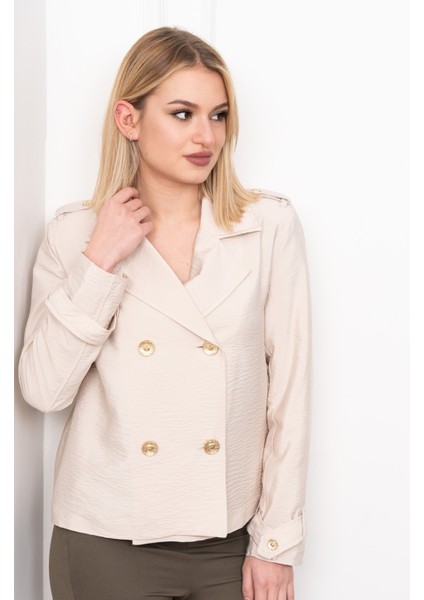 Lunaria Soft-Line Krinkıl Jacket – 8620