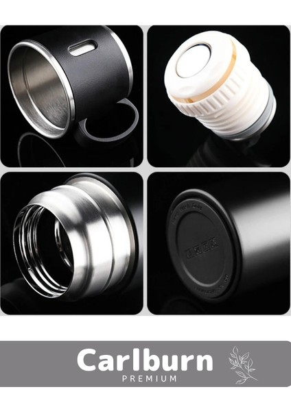 Özel Üretim Paslanmaz Çelik 3 Bardaklı Soğuk Sıcak Termos Vakumlu Termos Set Çanta Hediyeli 550 ml > fiyatları