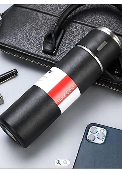 Vacuum Çelik Termos 3 Bardakli 500 ml Içecek 500 ml Çelik Pembe 12 Saat Kutulu modelleri
