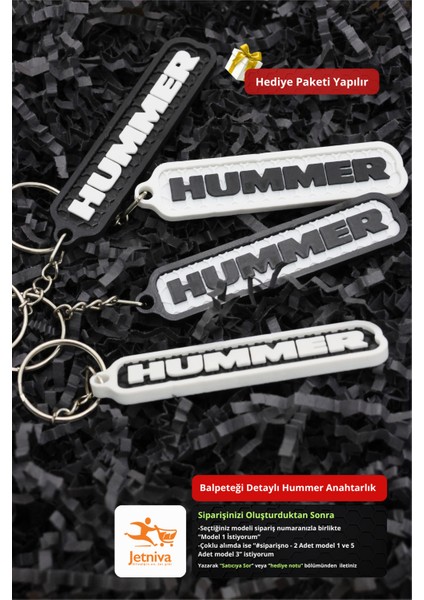 Hummer Araba Anahtarlığı - Model 1
