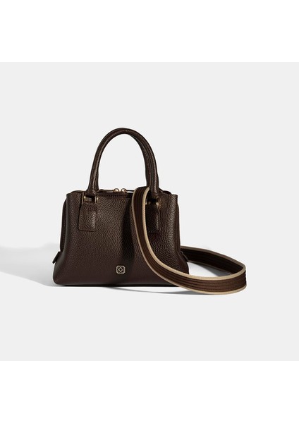 Kadın Kahve Omuz Askılı El Çantası