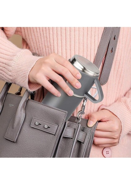 6004 Kupa Bardaklı Paslanmaz Çelik Termos Seti 500 ml - Yeşil 3 Kişilik Çelik Yeşil fırsatları