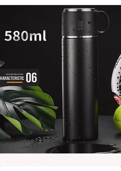 Çantalı 500ML 3 Adet Bardaklı Çelik Termos Seti (606) 0,42 L Çok Renkli fırsatları