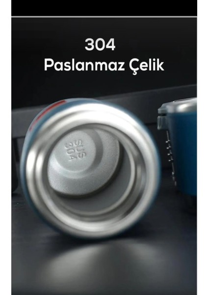 3 Bardaklı Termos 24 Saat Sıcak ve Soğuk Korumalı 1 L Içecek Paslanmaz Çelik Yeşil 24 Saat Kutulu Tr fiyatları
