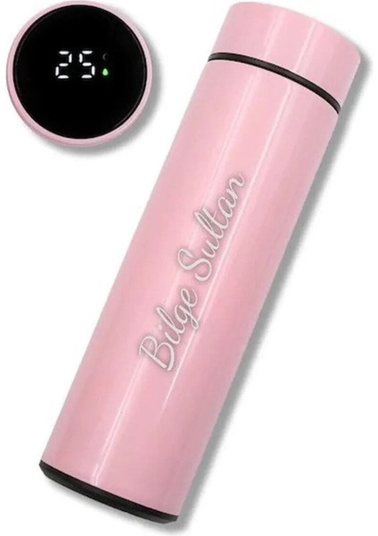 Özel Pink Özel Tasarım Dereceli Filtreli Çelik Termos Arkadaşa Sevgiliye Hediye modelleri