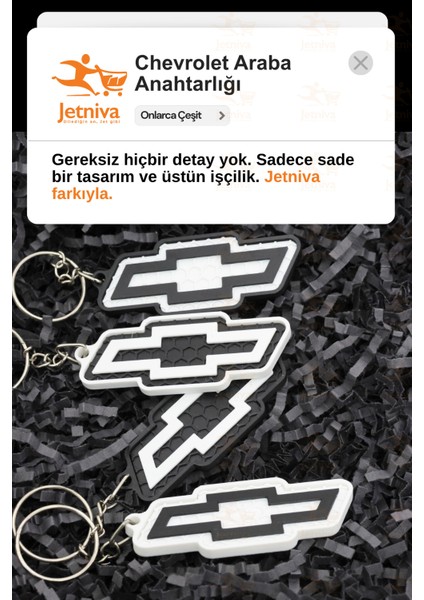 Chevrolet Araba Anahtarlığı Model 1 modelleri