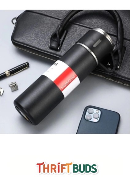 Özel Üretim Paslanmaz Çift Kat Çelik 3 Bardaklı Vakumlu Soğuk Sıcak Çanta Hediyeli Termos Set 550 ml fırsatları