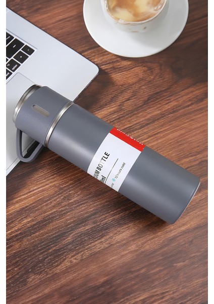 Çelik 3 Bardaklı Termos Fincan Seti Vakumlu Kamp Seti 12 Saat Sıcak 12 Saat Soğuk Kalabilen Termos I fiyatları