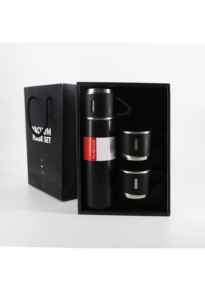 Szm Paslanmaz Çelik 3 Bardaklı Termos Set Paslanmaz Çelik 500 GB Pembe modelleri