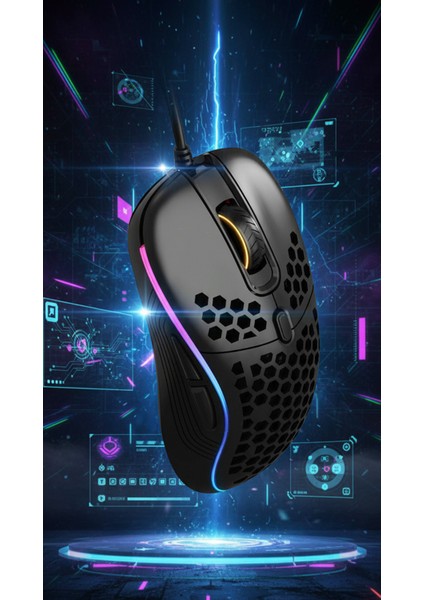 Gaming-Oyuncu Klavye Mouse Set / Mekanik Blue Switch Full Size / 7200DPI Gaming Mouse Bundle Paket fırsatları