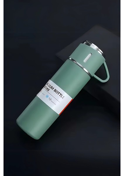 500ML Termos Bardak 3'lü Set Premium A+ Kalite Paslanmaz Çelik Termos Çantalı Hediye modelleri