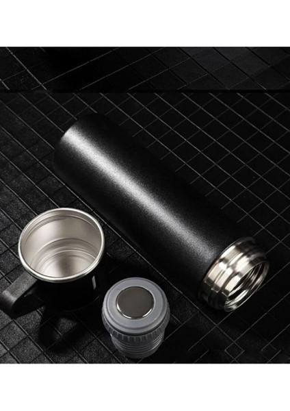 Kahve Termosu 500ML 3 Bardaklı Set A+ Kalite Paslanmaz Çelik Çay Termosu Kamp Termosu Çantalı indirimleri