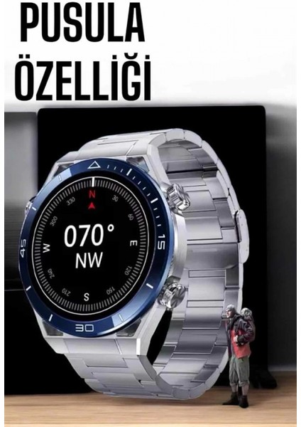 Akıllı Saat Yeni Nesil Bluetooth Bağlantılı Uyku ve Sağlık Takibi Nfc ve Gps fırsatları