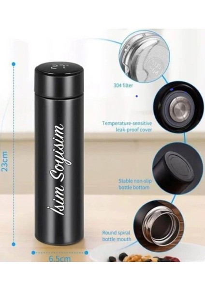 Premium Termos Seti 3 Bardaklı 500ML Paslanmaz Çelik Kahve Termosu Çantalı Hediye modelleri