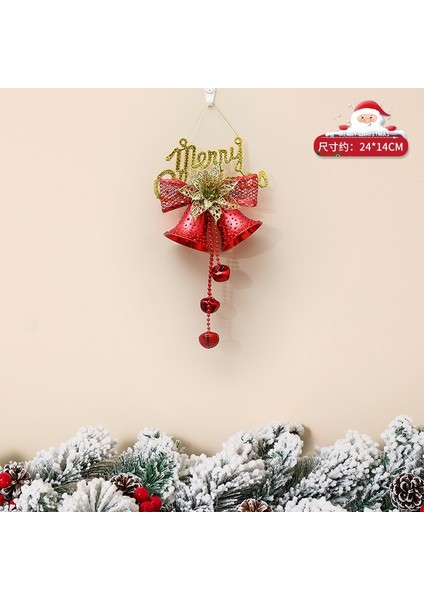 Noel Ağacı Asma Süsleri Çan Asma Noel Süsleri I Sahne Süsleri (Yurt Dışından)