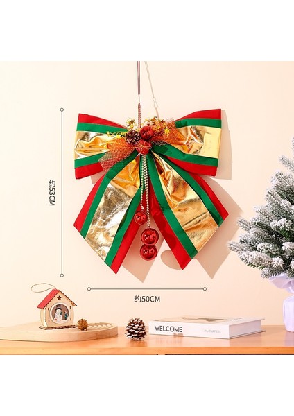 Noel Süsleri Yay Asılı Noel Ağacı Asılı Süslemeler Atmosfer Dekorasyon Sahne (Yurt Dışından)