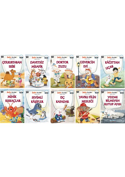 2.sınıf Şaşkın Dostlar Hikaye Seti (32 Sayfa) - Paragraf Max Kitabı Hediyeli fırsatları