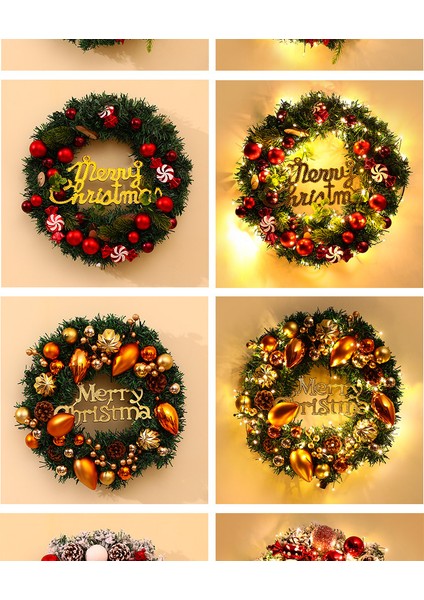 Yılbaşı Süsleri Çelenkler Rattan Kapı Askıları Yılbaşı Ağacı Askıları (Yurt Dışından) modelleri