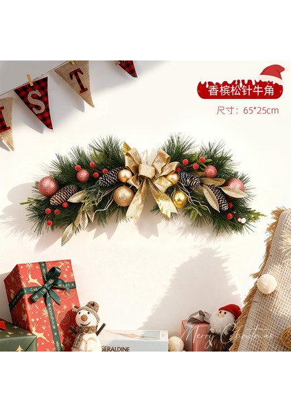 Yılbaşı Süsleri Çelenkler Rattan Kapı Askıları Sahne Askıları Kolyeler (Yurt Dışından)