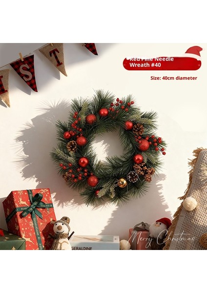 Yılbaşı Süsleri Çelenkler Rattan Kapı Askıları Sahne Askıları Kolyeler (Yurt Dışından)