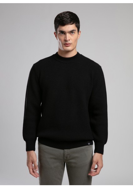 Yarım Balıkçı Yaka Regular Fit Siyah Erkek Kazak 261 Lcm 241029 Ruben Siyah fiyatları