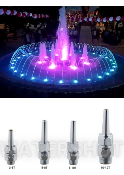 Jet Nozul Parmak Fıskiye 5-8 T