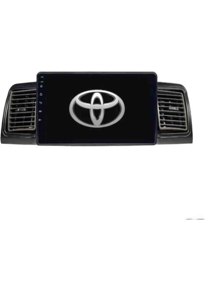 Toyota Corolla Sol 2002-2006 Uyumlu 9 Inç 2gb Ram 32GB Hafıza QLED Ekran Multimedya Android Teyp